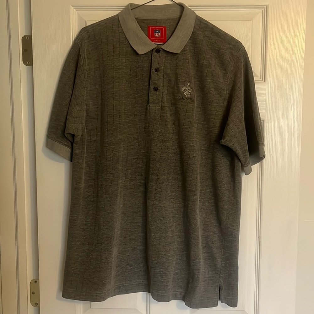 New Orlean Saints football polo shirt NFL